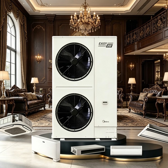High-Efficiency Energy-Saving A++ MideaVRF AC Indoor Units One-way Two-way Four Way Cassette Multi Central air Conditioner