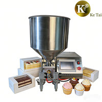 Machine de remplissage semi-automatique ZD200-F à double mode haute efficacité, puissance 1000W, pour le remplissage de pralines, biscuits moelleux et chocolat