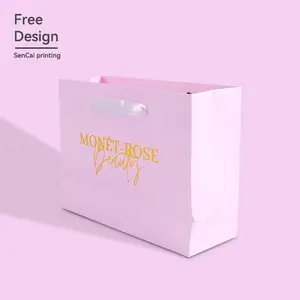 Free Sample Customized Design Unique Art Paper Bag Shopping Bag
