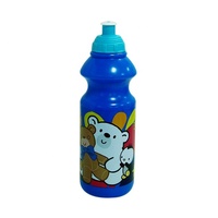 Bouteille d'eau sport portable pour vélo / Bouteille d'eau de sport en plastique de qualité alimentaire sans BPA pour activités de plein air et salle de sport