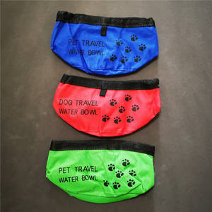 بيع بالجملة مخصص محمول قابل للطي مقاوم للماء أكسفورد الكلب السلطانية هدية الأعمال الترويجية للسفر تغذية الحيوانات الأليفة - Product Image 2