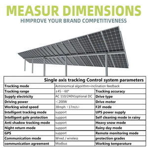 <span class=keywords><strong>China</strong></span> Lieferant Edelstahl Einachsige <span class=keywords><strong>Solar</strong></span> <span class=keywords><strong>Tracker</strong></span> Pv Montages truktur - Product Image 6