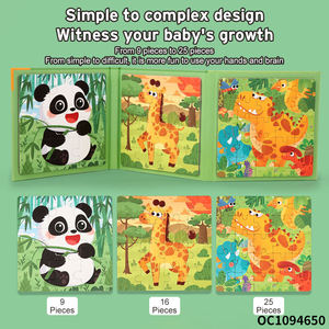 2025ของเล่นเพื่อการศึกษาสำหรับเด็กผู้ใหญ่เกมปริศนาจิ๊กซอว์รูปไดโนเสาร์ของเล่นเพื่อการพัฒนาสมองออกแบบได้ตามต้องการ - Product Image 4