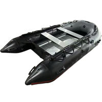 Vente chaude 8 personnes 1.2mm PVC bateau gonflable avec moteur hors-bord plancher en aluminium personnalisé Saturn gonflables dériveur
