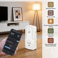 Termostato Inteligente WiFi con Control por Voz de Google, Válvula Mezcladora Termostática, Aplicación para Sala de Estar