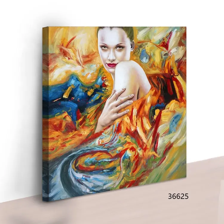 Modern Woman Nude Painting Wall Art Abstract Oil Painting On Canvas For Home Decor Living Room