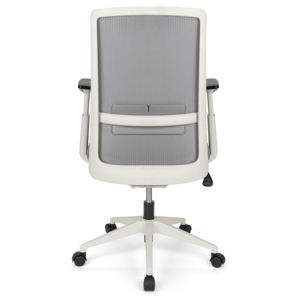 เก้าอี้สำนักงานพนักพิงกลางปรับความสูงได้หมุนได้ - Product Image 4