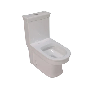 Sairi Design moderne une pièce en céramique placard à eau toilette Bidet 300mm Siphonic S-Trap prix de gros pour le Koweït Jordanie - Product Image 1