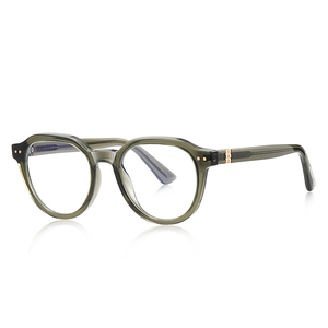 Occhiali da vista Morese 2228 TR90 con montatura a inserto, da <span class=keywords><strong>uomo</strong></span>, stile letterario, con protezione dalla luce blu e UV, lenti trasparenti, per computer - Product Image 5