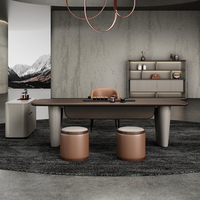 Table de bureau série Langdun LD-91, mobilier de bureau moderne, OEM/ODM, dimensions, couleur et logo personnalisables