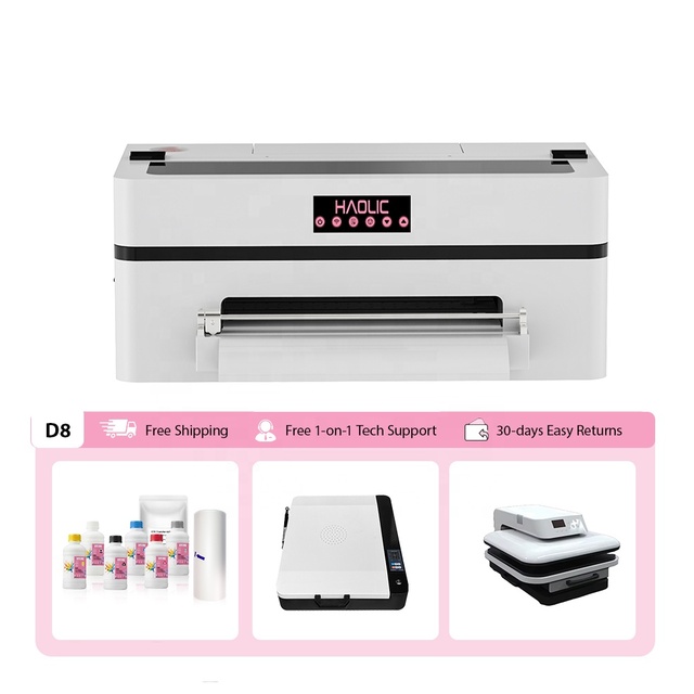 New Cheap 30cm A3 DTF Machine Printer 13Inch Epson Head Full-Automatic Stainless Steel for Any Textile T-Shirt 1 Year Warranty