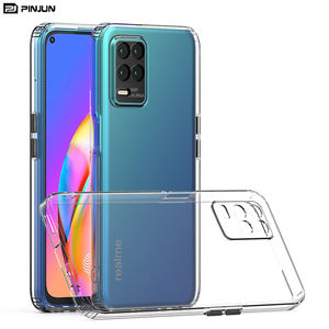 Coque de téléphone transparente en TPU souple avec boutons colorés pour <span class=keywords><strong>Realme</strong></span> 10 Pro Plus 9 9i 8 5G C30s C33 <span class=keywords><strong>C30</strong></span> - Product Image 1