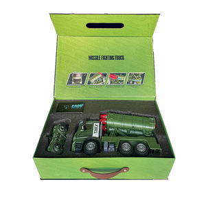 <span class=keywords><strong>Escala</strong></span> 1/12 2,4 GHz 4WD Camión Militar aleación luz música Control remoto seis Shell Vehículo de juguete para niños Cable USB para ejército experto - Product Image 3