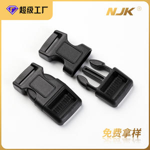 Sangle à boucle réglable 15 mm en alliage de zinc noir avec boucle à cliquet pour sac à dos, sac banane, randonnée, sangles de transport - Product Image 5