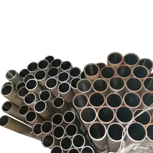 DIN EN Standard E235 s45c 37mn5 hot rolled cold drawn honed high precision metal pipe carbon seamless steel tube pipe supplier
