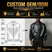Veste de moto en cuir PU gaufré personnalisée pour hommes, style varsity, fabricant OEM en gros