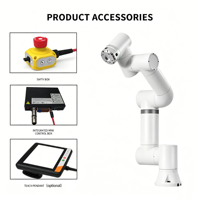 Bras robotique collaboratif à 6 axes automatique pour machine de soudage avec empileur de palettes robotisé 6DOF Cobot Arm Brazo Robotico
