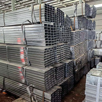 SS400 S235JR 方形/矩形热轧/冷轧/ERW 碳钢管 空心断面结构用 Ms 建筑用管材