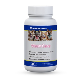 Luteina antiossidante vitamina C pastiglia masticabile per cani brillante chiaro olio di fegato di merluzzo integratore per la cura degli occhi per una salute ottimale degli occhi - Product Image 1