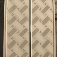 Panel de Techo de PVC Perforado Impermeable e Ignífugo de 200x6mm para Diseño de Techo Falso en Baños y Decoración de Interiores