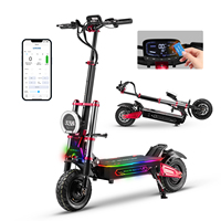 électrique pliable à grande vitesse de 85 km/h, trottinette de montagne électrique à gros pneus de 11 pouces, nouveauté