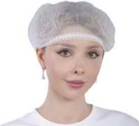 HYTS Hot Sells Casquettes et filets à cheveux à rayures non tissées 18 pouces 12gsm