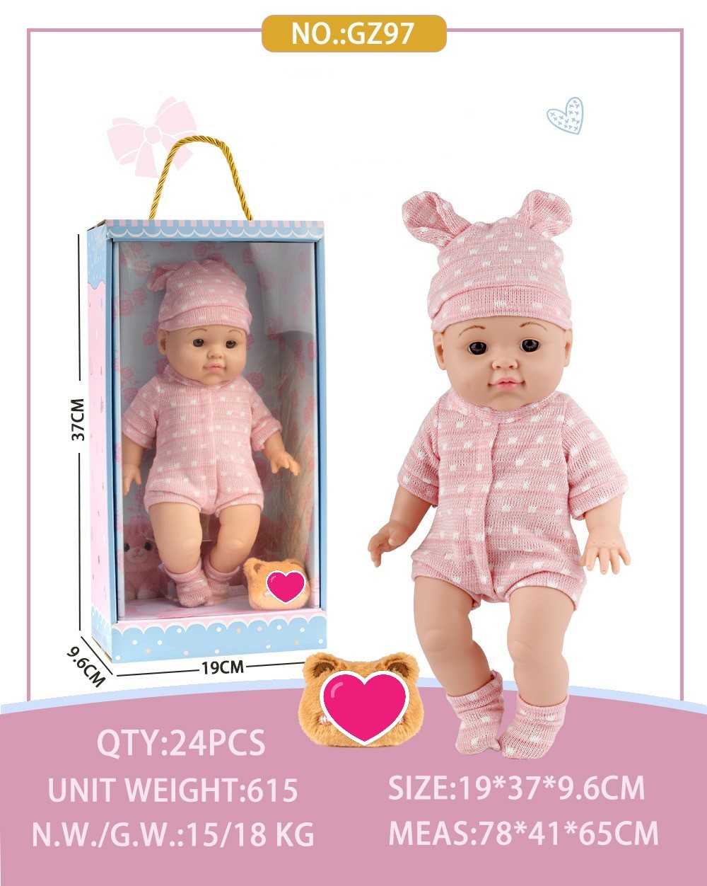 cheap  14inch  body dolls