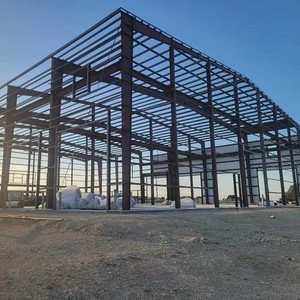 Estructura de Acero Prefabricada Ligera <span class=keywords><strong>para</strong></span> Almacenes, Talleres, Naves Agrícolas, con Instalación Rápida - Product Image 1