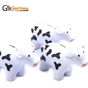 Großhandel LOGO Druck Anti stress Cow Ball Custom Souvenir Anti Stress Kuh Stress abbau