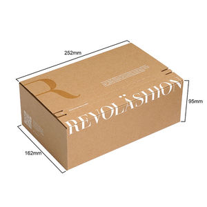 Caja de Envío con Cierre de Cremallera Fácil de Abrir, Ecológica, de Cartón Corrugado Kraft, Autosellable, para Envíos de Comercio Electrónico y Regalos - Product Image 4
