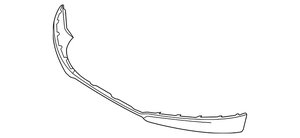 30763412 Alerón Delantero Inferior para <span class=keywords><strong>Volvo</strong></span> <span class=keywords><strong>XC60</strong></span> Valance Spoiler 2009-2013 Ajuste Perfecto - Product Image 5