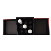 Caja de Regalo de Cartón Recubierto con Doble Puerta Abatible, Cierre Magnético, Laminación Mate Cuadrada, Reciclable y Moderna, con Logotipo Personalizado de Fábrica