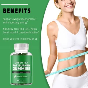 Gummies brûle-graisses au thé vert pour un ventre plat, amincissant, favorisant la perte de poids et la digestion, avec Garcinia Cambogia - Product Image 6