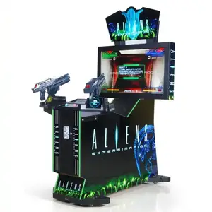 42 Zoll Aliens Vernichtung Münzmaschine betriebenes Ticket-Arcade-Schießspiel