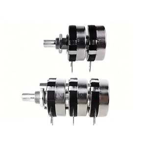 Potenciómetros de Película de Carbono de Doble/Triple Canal WTH118-2W y Resistencias Variables 1K 2K2 4K7 10K 100K 470K 1M al por Mayor de Fábrica - Product Image 3