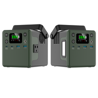 2025 nouveau produit 100W 200W 300W onduleur Portable batterie externe de secours batterie solaire centrale de secours pour le Camping