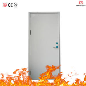 UL认证1.2小时金属防火门，钢制防火门，商业建筑酒店用防火门，入口钢门 - Product Image 1