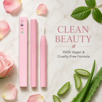 Cire coiffante pour sourcils vegan avec tenue naturelle, forme et définition parfaites, sans cruauté, facile à appliquer et à estomper