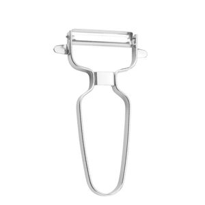 Stainless Steel Peeler with Swiveling Double Blade, Fruit <b>Vegetable</b> Peeler with Ergonomic Handle, Lengthened Potato Peeler - Product Image 1