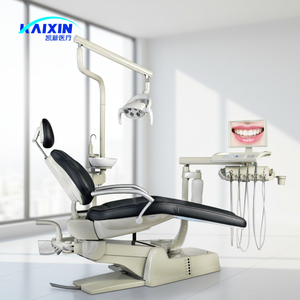 Sillón Dental Eléctrico Premium con <span class=keywords><strong>Motor</strong></span> Silencioso Reclinable en Posición Cero Ergonómica, Asiento de Espuma Viscoelástica que Reduce la Fatiga del Médico - Product Image 1