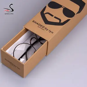 Siniclineパッケージカスタムパッケージボックスサングラス用アイウェアリサイクル段ボールメガネユニークなサングラスボックス
