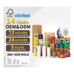 Custom Logo Cylinder Cardboard Biodegradable Paper Tubes Cosmetic Push Up Lip Balm Paper Tubes Packaging