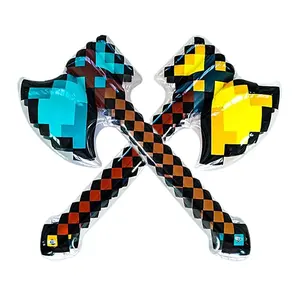 All'ingrosso giocattoli gonfiabili per bambini accessori PVC giocattoli gonfiabili per bambini gonfiabile spada axe 70cm