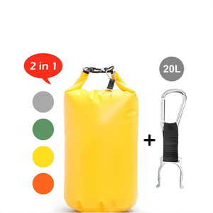 Sac à dos étanche en bâche PVC pour activités nautiques, vente en gros, capacité 20-36L, protection RFID, port USB, antivol, rétractable - Product Image 1