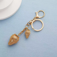Leuke Aardbei Sleutelhanger Tas Bedels Handtas Bedels Voor Portemonnees Sleutelhangers Accessoires Voor Vrouwen Valentijn Geschenken