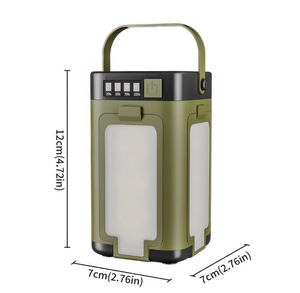 Batteries tand anzeige Klapp zelt Wasserdichte Solar ladungs taschenlampe im Freien Wiederauf ladbar für Garten-LED-Camping laterne - Product Image 1