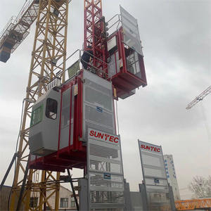 Pemasok pengangkat konstruksi baja G350 Lift konstruksi bangunan berkualitas tinggi lift penumpang Tiongkok - Product Image 6