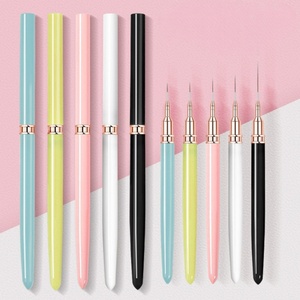 Lot de 15 stylos à ongles personnalisables, 5 modèles différents, pour la décoration des ongles, spécial salons de manucure - Vente en gros directe usine - Product Image 1