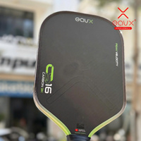 Pala de Pickleball EAVX Gen4 de Fibra de Carbono 3k, Superficie sin Bordes, 42 cm, Termoformada, Ecológica, Resistente al Agua, Raqueta Duradera, Vietnam