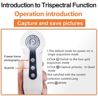 2026 Latest Desktop Al-powered Multi-spectral Imaging Hair Analyzer Scalp Microscope 200x Magnification for Home Commercial Use